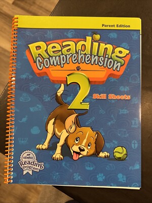 Abeka 2nd Grade Reading Comprehension Skill Sheets Parent Edition Homeschool