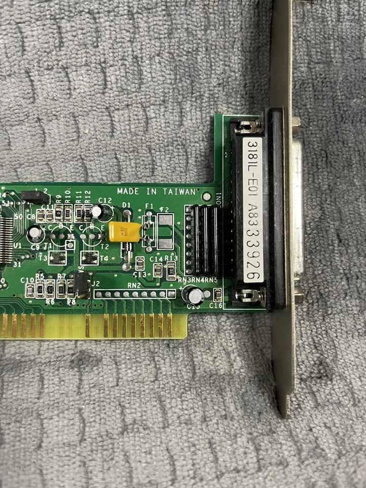 Vintage DTCT 436P SCSI PORT Controller Card 3181L-E01 16-BIT ISA BUS PC AT - Image 3 of 4