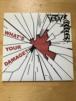 Test Icicles - What s Your Damage 7  / vg+, Cut Cover
