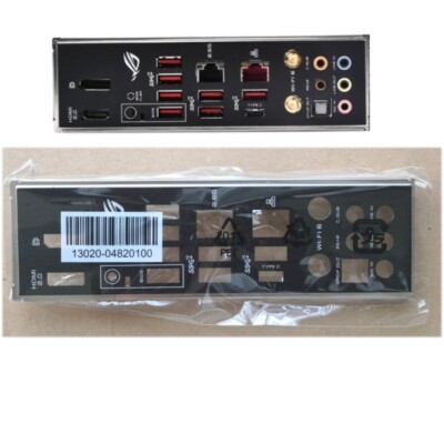 Backplate For ASUS ROG STRIX X570-E GAMING Motherboard IO Shield plate i/o