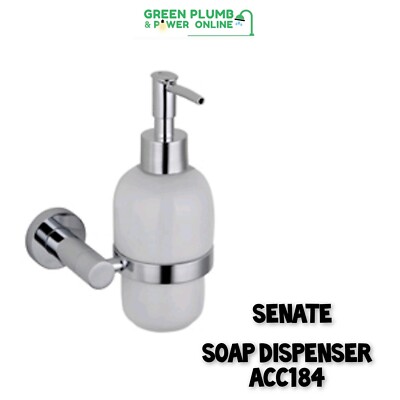 Alan T Carr Senate Seifenspender Chrom poliert