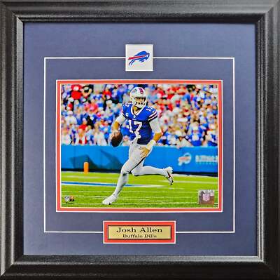 Josh Allen Buffalo Bills Football Sports Memorabilia 8x10 Frame (Color)