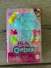 Barbie Chelsea Beach Theme Clothing  Accessories Ages 3 New