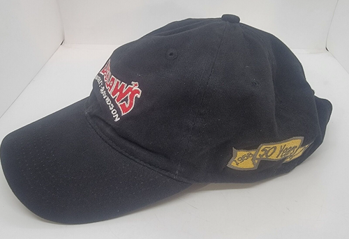 Harley Davidson Laidlaw's 2008 Womens Strapback Hat Black 50 Years - Picture 2 of 6