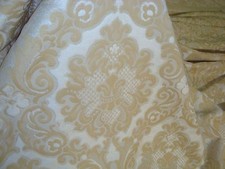3 yds KRAVET Fabric Chenille Velvet Apathy Cornsilk Upholstery 55" x 108"