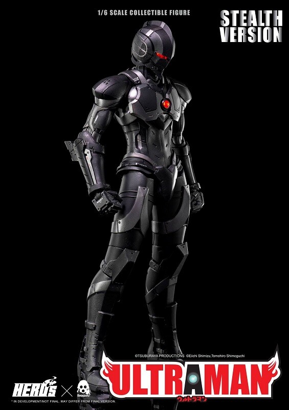 Threezero 1/6th Ultraman Suit Stealth Ver. Manga Shinjiro 3A Threezero 1/6th Ultraman Suit Stealth Ver. Manga Shinjiro 3A