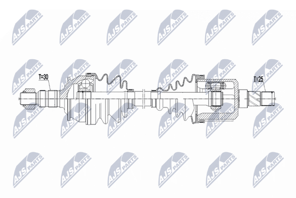 Antriebswelle Nty NPW-PL-149 FüR Opel Astra Gtc Cascada W13 P10 Turbo Cdti Sidi-image