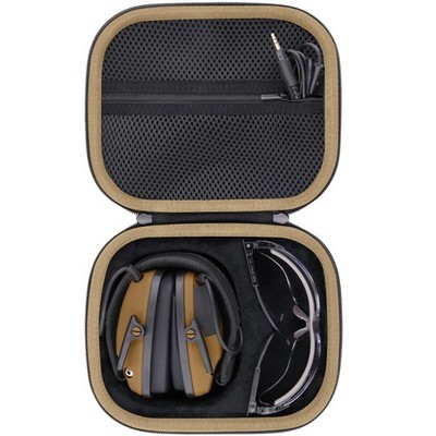 Storage Case with Walkers Razor Slim/Howard Leight Honeywell Impact Sport/Pro...