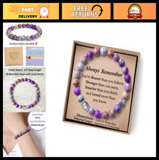 Handmade Natural Crystal Bracelets - Easter Gifts for Kids, Teens Adults - Lov