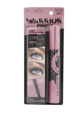 Brandneu Versiegelt Flower Warrior Princess Royal Black Mascara 9ml