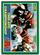 1989 Score 1989 AFC Championship #273