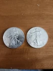 X2- 2019 American Silver Eagles 1 oz