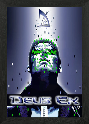 Deus Ex Human Revolution artwork Framed Wall Art Poster Canvas Print Picture
