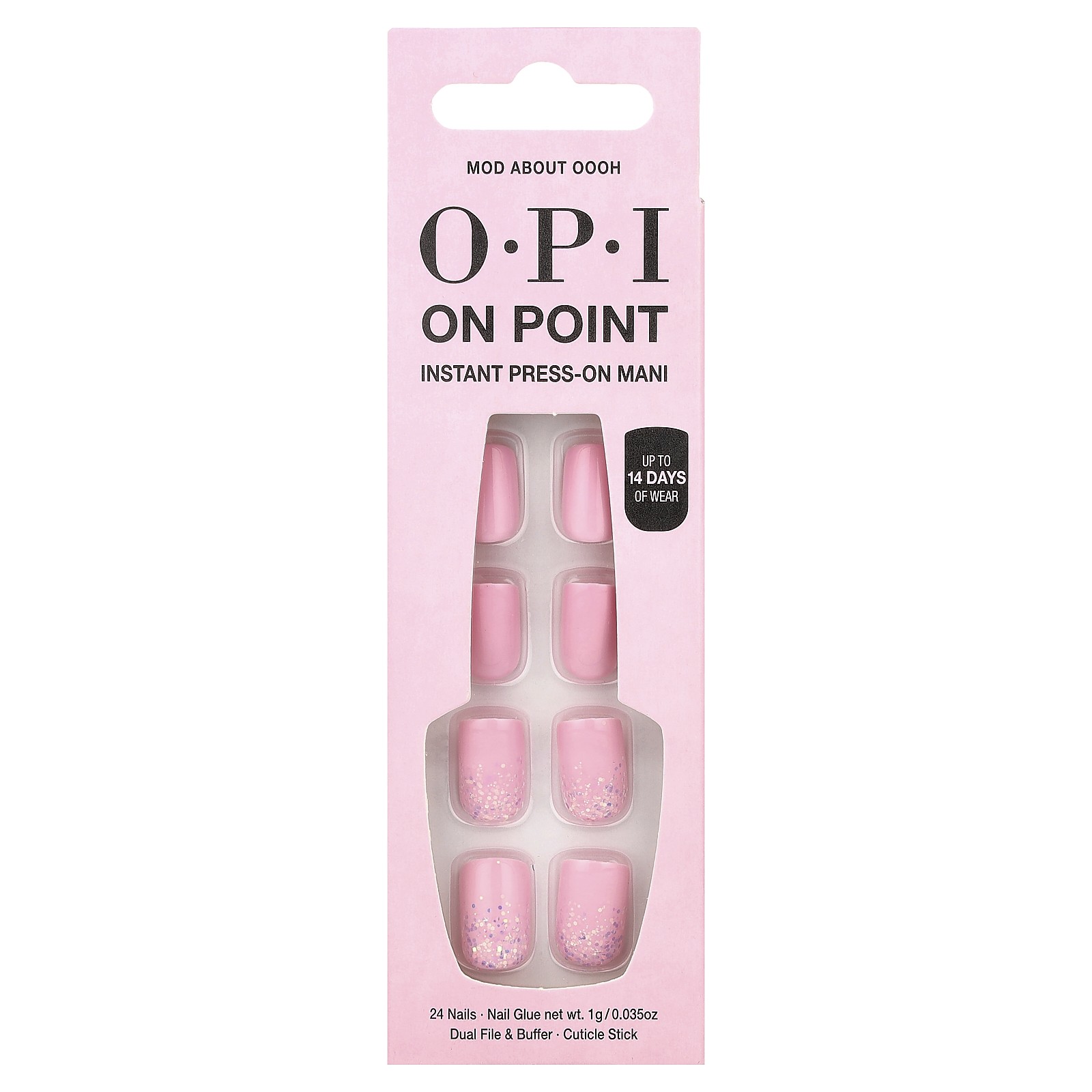 On Point Instant Press-On Mani Short Length Mod About Oooh 27 Piece Kit 6190₽