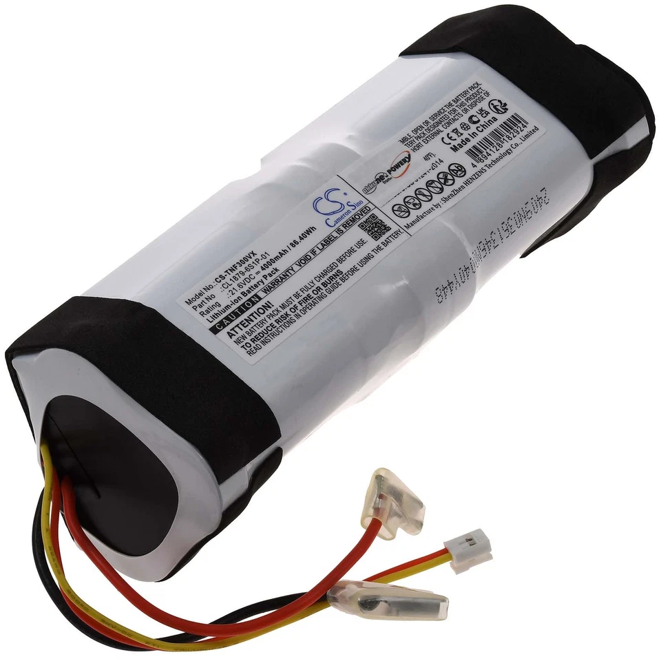 POWERY Akku für Tineco Floor One S3-01 Trocken-u. Nass-Sauger 21,6V 4000mAh/86Wh Li-Ion