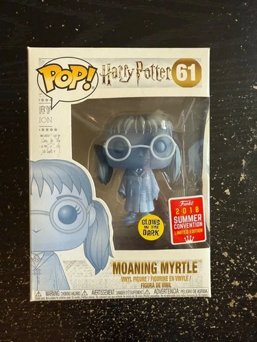 Funko Pop! Vinyl: Harry Potter - Moaning Myrtle - (Translucent) - San Diego...