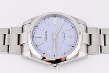 Rolex Oyster Perpetual 41mm Ref. 124300 Custom Lavender Dial Box and Paper 4