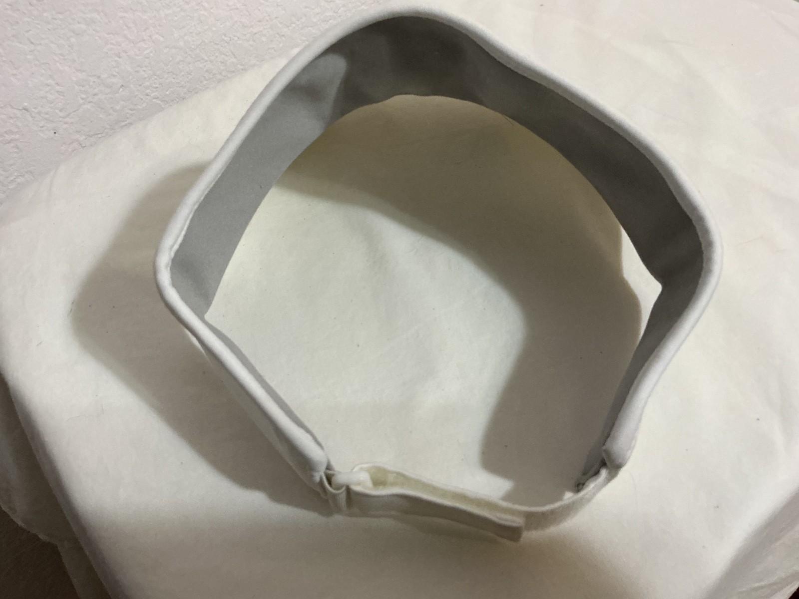 Genuine Malbon Golf Blaze Bucket Wide White Visor Women image 4