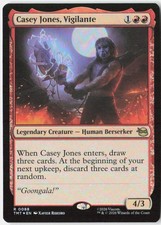 Magic - Casey Jones, Vigilante Foil TMT [TMT - 88] NM Rare