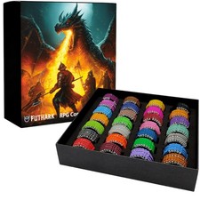 DND Condition Rings Set: 112 Vibrant DND Condition Markers to Eliminate Confu...