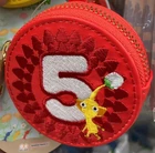 Pikmin Mini Charm Pouch Red Pellet 575100 Game Character New Japan