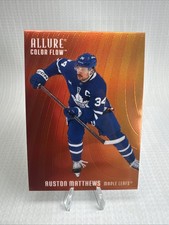 2025-26 Upper Deck Allure - Color Flow Auston Matthews #CF-26 Red Orange