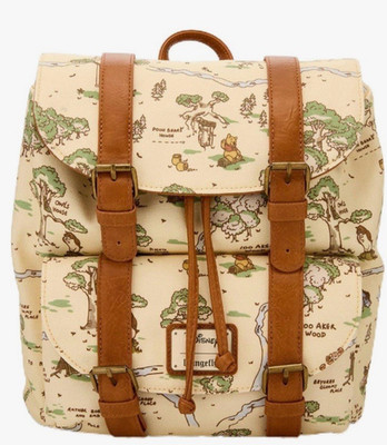Loungefly Winnie the Pooh Hundred Acre Wood Maps Buckle  display picture 1