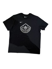 Nike Seattle Storm WNBA Basketball T Shirt Top Men's Size XL Black Silver NWT