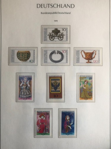 Germany Small Collection year 1976 MH+MNH Scott=$32 - Picture 4 of 6