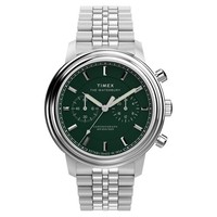 Timex TW2Y23600 Waterbury Metropolitan Chronograph 41Mm Edelstahlarmband Herrenu