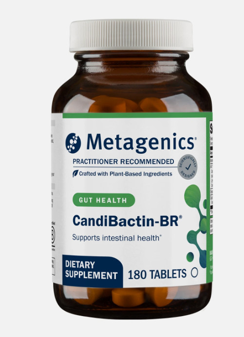 Metagenics, CandiBactin-BR, 180 Tablets, Intestinal Health Gut Support