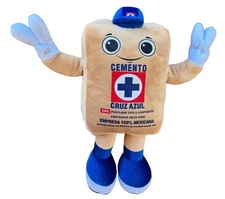 Costalito Peluche Cruz Azul Costalito 40cm Morterito Tierno/ Cruz Azul Plush