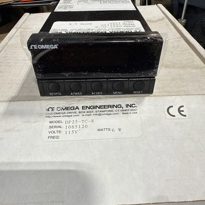 OMEGA ENGINEERING DP25-TC-R / DP25TCR. New Old Stock.