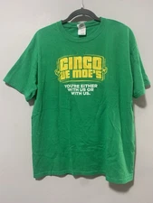 Moe’s Southwest Grill Men XL Green Cinco De Mayo T-Shirt Cinco De Moe’s 2012