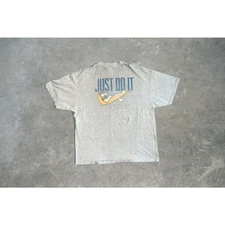 90s Big Dogs “Just Do It” Nike Spoof T-Shirt XL Thrashed