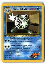 2000 Misty's Poliwhirl ⭐️ 53/132 1st Edition WOTC Gym Heroes Pokemon NM/LP on eBay