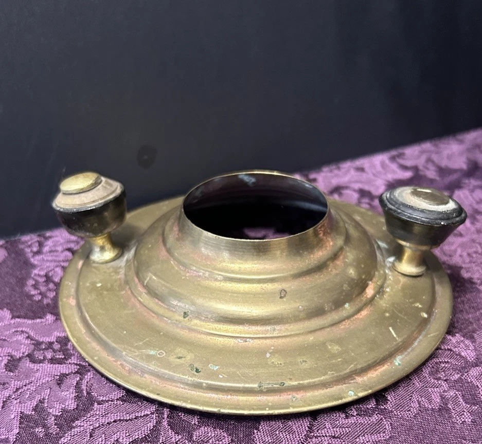 ANTIGO LATÃO RUSSO Dourado SAMOVAR BATASHEV FÁBRICA 16” Pé Com Chave Estilo Tur - Imagem 4 de 4