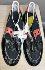 Vintage Spot-Bilt Saucony Made in USA Red Metal Spikes Cleats Shoes - Men's 11.5