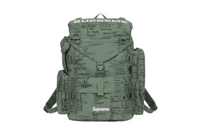 Supreme SS23 Military Field Olive Green Backpack | eBay