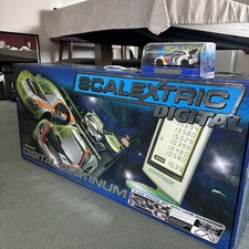 Scalextric Digital Platinum 6-Car set Porsche, Audi, McLaren + Extra VW Polo Car