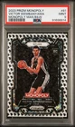 2023-24 Prizm Monopoly Victor Wembanyama Running Man Black & White RC SSP PSA 9