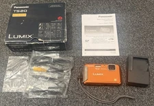 Panasonic LUMIX DMC-TS20 16.1MP Digital Camera - Orange