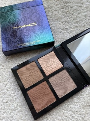 Mac Bronzer Face Palette X4 Luxe Luck Bronzer & Skin Finish Neu
