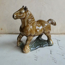 Vintage c1980s - Wade Whimsies - Shire Heavy Horse Mare - 7 cm