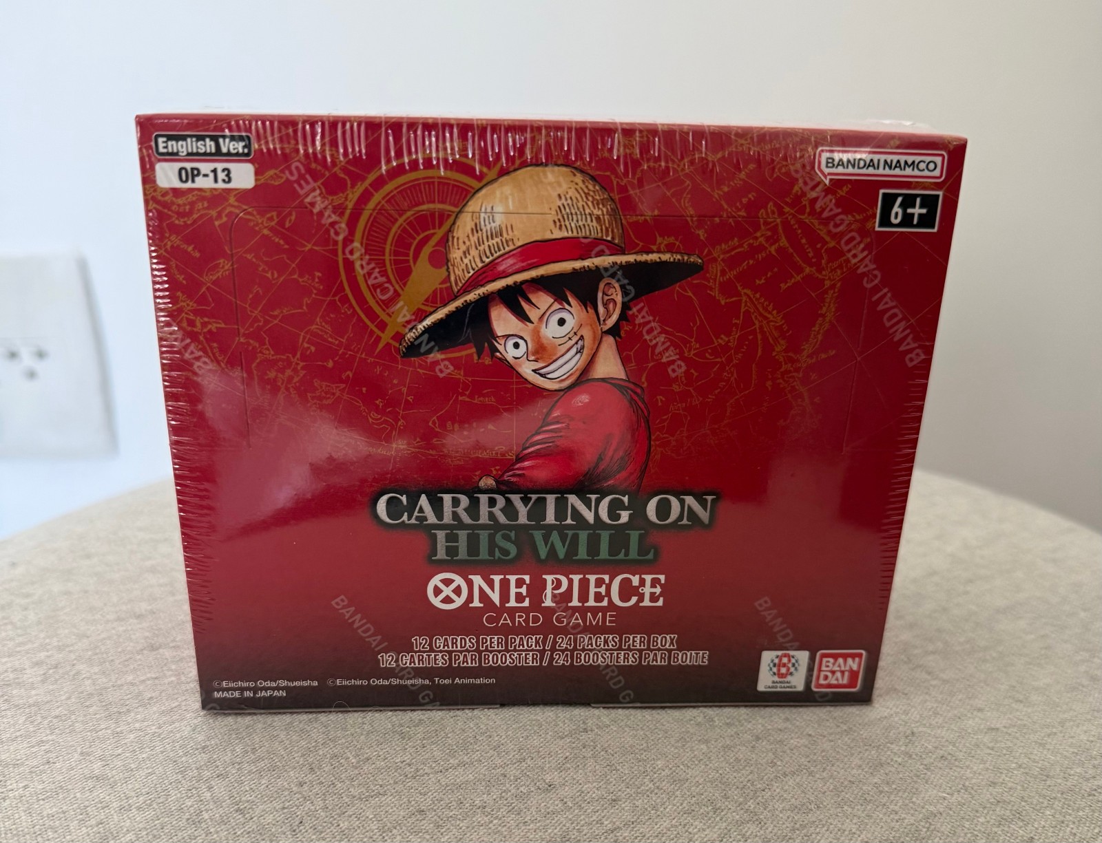 2025 One Piece OP-13 Booster Box English Carrying On His Will SEALED