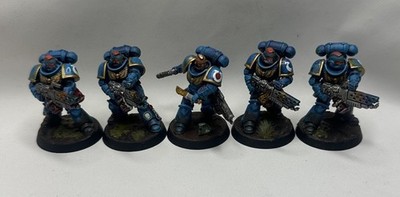 Intercessors Squad Warhammer 40k Space Marines  Pro Painted Primaris Miniatures