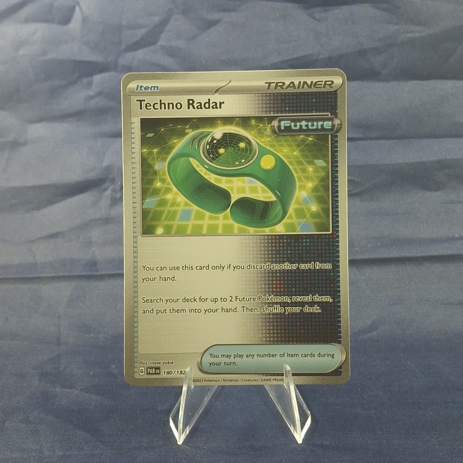 Techno Radar 180/182 SV04: Paradox Rift Uncommon Pokemon Card NM