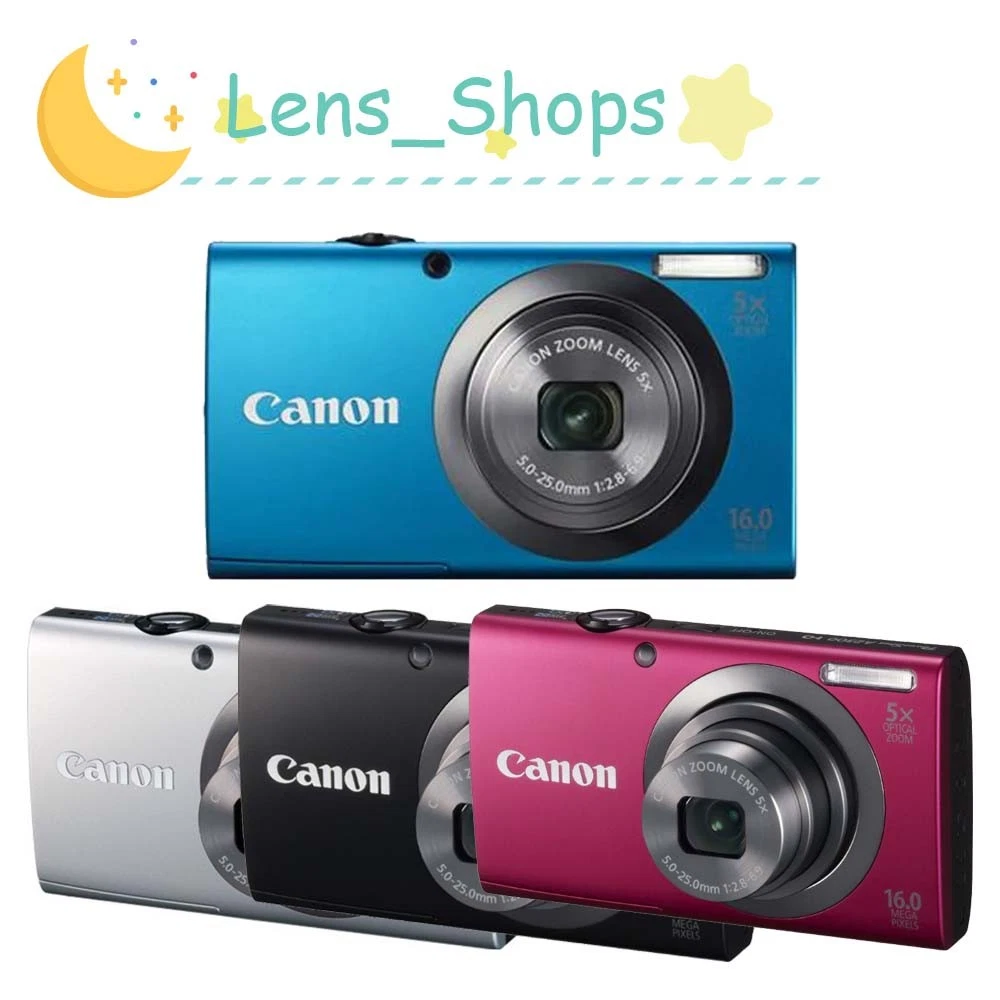 Preços baixos em Câmeras digitais Canon PowerShot A2300 com