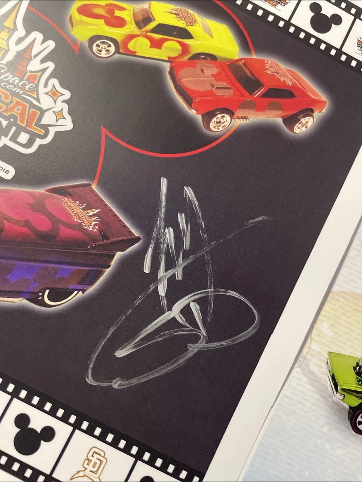 COCHES FUNDIDOS A PRESIÓN Juguetes de colección Convención Hot Wheels Autógrafos Hot Rods Auto P Foto 3 de 4