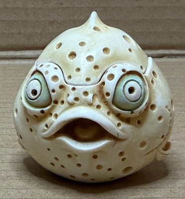 Harmony Kingdom Roly Poly ''MONICA'' Fisch - Vintage - UK Verkäufer